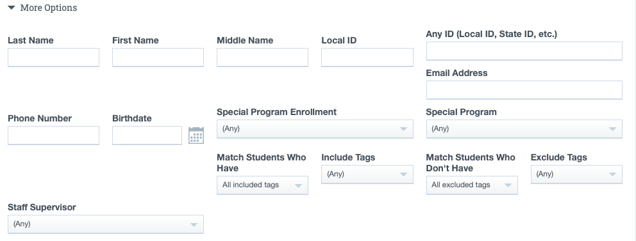More Options Badges 