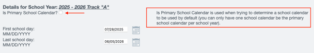 Setting Claendar Dates